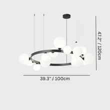 Carregar imagem no visualizador da galeria, Menat Round Chandelier
