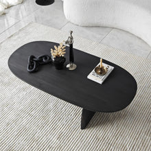 Load image into Gallery viewer, Miami Designer Coffee Table Solid Wood (W)24&quot; (L)48&quot; (H)13.75&quot;
