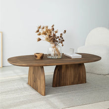 Load image into Gallery viewer, Miami Designer Coffee Table Solid Wood (W)24&quot; (L)48&quot; (H)13.75&quot;
