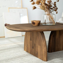Load image into Gallery viewer, Miami Designer Coffee Table Solid Wood (W)24&quot; (L)48&quot; (H)13.75&quot;
