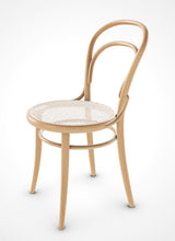 Load image into Gallery viewer, Michael Thonet No. 14 Bentwood Chair by Ton - Natural Beechwood / Cane Seat
