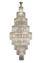 Carregar imagem no visualizador da galeria, Mirodemi chandelier MIRODEMI®  Large Luxury crystal chandelier for staircase, living room, stairwell
