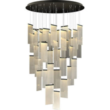 Load image into Gallery viewer, Mirodemi chandelier MIRODEMI® Luxury modern LED chandelier for staircase, lobby, living room, stairwell
