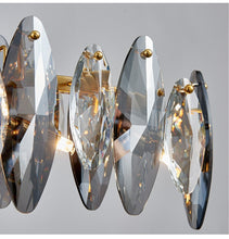 Carregar imagem no visualizador da galeria, Mirodemi chandelier MIRODEMI® Wave design modern crystal light chandelier for kitchen, dining room
