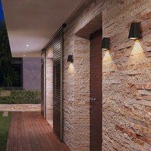 Carregar imagem no visualizador da galeria, Mirodemi outdoor lighting MIRODEMI® Black/Gray Outdoor Aluminum Waterproof LED Wall Lamps For Garden, porch
