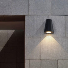 Carregar imagem no visualizador da galeria, Mirodemi outdoor lighting MIRODEMI® Black/Gray Outdoor Aluminum Waterproof LED Wall Lamps For Garden, porch

