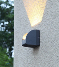 Carregar imagem no visualizador da galeria, Mirodemi outdoor lighting MIRODEMI® Black Modern Outdoor Waterproof Aluminum LED Wall Scones For Garden, Courtyard
