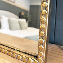 Load image into Gallery viewer, Antique Gold Bow Mirror, Choose Your Size
