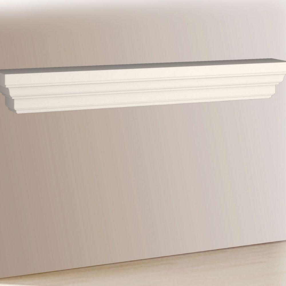 El Dorado Traditional Cast Stone Mantel Shelf