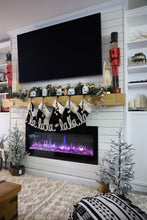 Load image into Gallery viewer, Modern Blaze Recessed / Wall Mounted Electric Fireplace with Multicolor Flame
