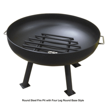 Load image into Gallery viewer, Modern Blaze Round Steel Fire Pit
