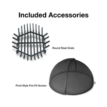 Load image into Gallery viewer, Modern Blaze Round Steel Fire Pit
