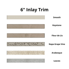 Load image into Gallery viewer, San Carlos Traditional Cast Stone Mantel Shelf with Inlay
