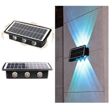 Load image into Gallery viewer, Modern Outdoor Solar Wall Lights with Waterproof Design
