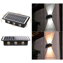 Load image into Gallery viewer, Modern Outdoor Solar Wall Lights with Waterproof Design
