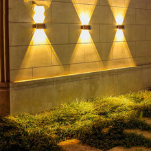 Load image into Gallery viewer, Modern Outdoor Solar Wall Lights with Waterproof Design
