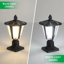 Carregar imagem no visualizador da galeria, Modern Solar LED Lights with Adjustable Brightness for Pillars
