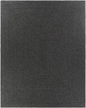 Carregar imagem no visualizador da galeria, Black Braided Faux Jute Rug
