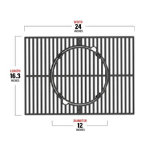 Load image into Gallery viewer, Multifunction Cast Iron Grill Grate for 3-Burner Grill
