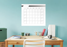 Load image into Gallery viewer, Calendars: Minimal Modern One Month Calendar Dry Erase - Removable Adhesive Decal
