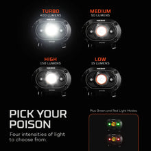 Carregar imagem no visualizador da galeria, NEBO NEB-HLP-0011 Mycro 400 Rechargeable Headlamp

