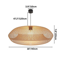 Load image into Gallery viewer, Nest Rattan Pendant Light

