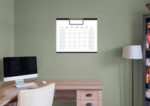 Load image into Gallery viewer, Calendars: Contrasts Modern One Month Calendar Dry Erase - Removable Adhesive Decal
