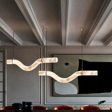 Cargar imagen en el visor de la galería, Noctis Alabaster Pendant Light
