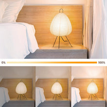 Load image into Gallery viewer, Nogy Lantern Lamp • Dimmable Bulb • Table Paper Lamp • Rice Paper Lantern Lamp • Japanese Lamp • White Paper Lamp
