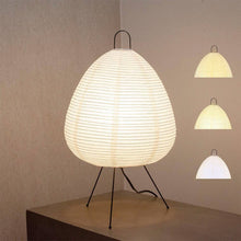 Load image into Gallery viewer, Nogy Lantern Lamp • Dimmable Bulb • Table Paper Lamp • Rice Paper Lantern Lamp • Japanese Lamp • White Paper Lamp
