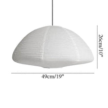 Load image into Gallery viewer, NOGY Paper Lantern ( No Bulb INCLUDED) • Japanese Pendant Lamp • Ceiling Paper Lamp Shade • White Paper Lantern (Ceiling)
