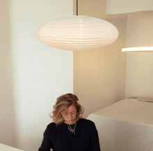 Load image into Gallery viewer, Nogy Paper Lantern ( No Bulb INCLUDED) • Japanese Pendant Lamp • Ceiling Paper Lamp Shade • White Paper Lantern (Ceiling)
