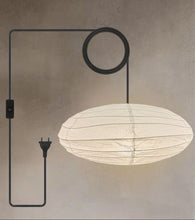 Load image into Gallery viewer, Nogy Paper Lantern ( No Bulb INCLUDED) • Japanese Pendant Lamp • Ceiling Paper Lamp Shade • White Paper Lantern (Ceiling)
