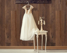 Cargar imagen en el visor de la galería, Classic Originals 1/4 in. x 5.1 in. Real Wood Easy Install Wall Panels - Normandy (20 Sq. Ft.)
