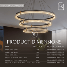 Load image into Gallery viewer, Nudara Chandelier
