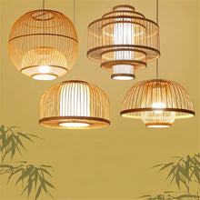 Cargar imagen en el visor de la galería, Oasis Rattan Pendant Light Collection
