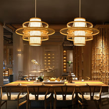 Cargar imagen en el visor de la galería, Oasis Rattan Pendant Light Collection
