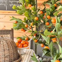 Load image into Gallery viewer, Faux Tangerine Tree, Choose Your Size
