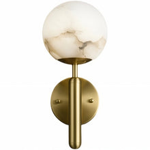 Carregar imagem no visualizador da galeria, Orbis Alabaster Wall Lamp
