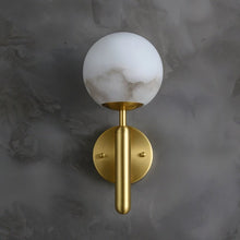 Cargar imagen en el visor de la galería, Orbis Alabaster Wall Lamp
