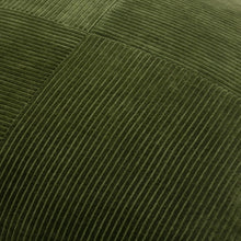 Load image into Gallery viewer, Orit Olive Green Corduroy Accent Pillow
