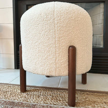 Carregar imagem no visualizador da galeria, Plush Boucle Drum Ottoman, Choose Your Color
