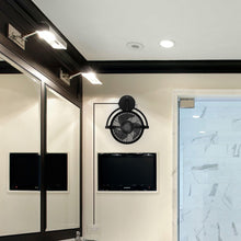 Load image into Gallery viewer, 13&quot; Industrial Bathroom Ceiling Fan with Pull Chain
