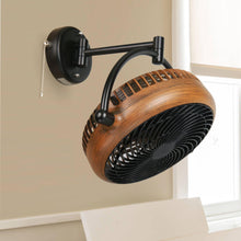 Load image into Gallery viewer, 13&quot; Industrial Bathroom Ceiling Fan with Pull Chain
