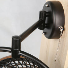 Load image into Gallery viewer, 13&quot; Industrial Bathroom Ceiling Fan with Pull Chain
