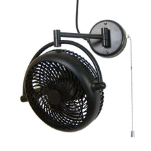 Load image into Gallery viewer, 13&quot; Industrial Bathroom Ceiling Fan with Pull Chain
