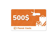Load image into Gallery viewer, Parrot Uncle Gift Cards
