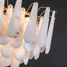 Load image into Gallery viewer, Patra Alabaster Chandelier Light
