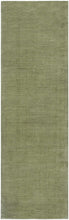 Carregar imagem no visualizador da galeria, Brockton Solid Sage Green Wool Rug
