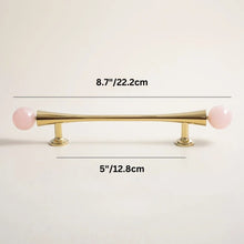Load image into Gallery viewer, Poma Crystal Knob &amp; Pull Bar
